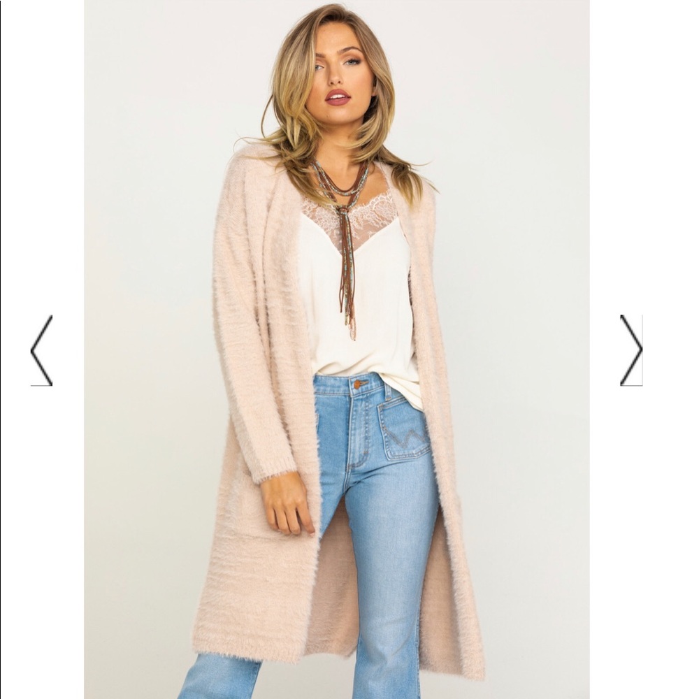 BOOT BARN EYELASH CARDIGAN